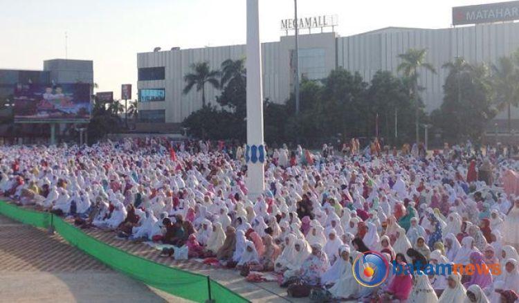 Pemerintah Kota Batam Menetapkan Tiga Tempat Pusat Titik Salat Idul Fitri