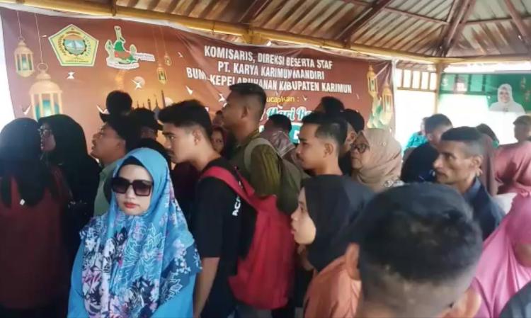 Arus Balik Mudik Lebaran Padati Pelabuhan Karimun, Keberangkatan Kapal Dipercepat