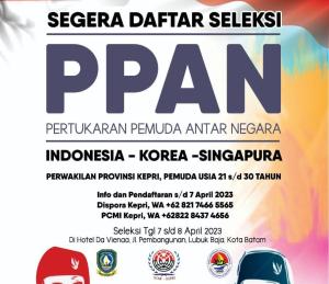 Seleksi PPAN di Kepri, Gubernur Ansar Ajak Pemuda-Pemudi untuk Ikut Serta
