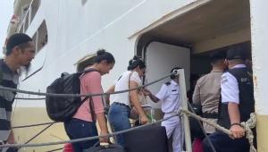 Mudik Lebaran, Ribuan Penumpang KM Kelud Tujuan Medan Berangkat dari Batam