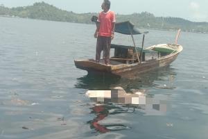 Mayat Tanpa Kepala Ditemukan Nelayan Terapung-apung di Perairan Cempa Lingga