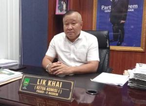 Lik Khai Bakal Undang Ahli, Komisi I Agendakan Hearing dengan Moya, BP Batam dan Masyarakat