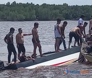 Kecelakaan Kapal Tragis di Pulau Burung, Riau: Kapal Penumpang SB Evelyn Tenggelam, Diduga 20 Meninggal, 40 Terjebak di Dalam Kapal