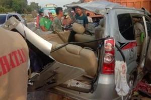 Kecelakaan Tragis di Jalan Kubang Raya Siak Hulu Kabupaten Kampar, 3 Nyawa Melayang