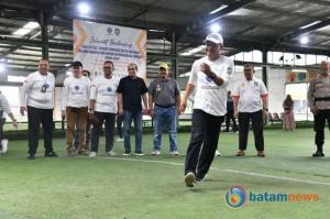 Liga Futsal Pekerja Tingkat Provinsi Kepri Ditutup Sekdaprov Adi Sambut May Day 2023