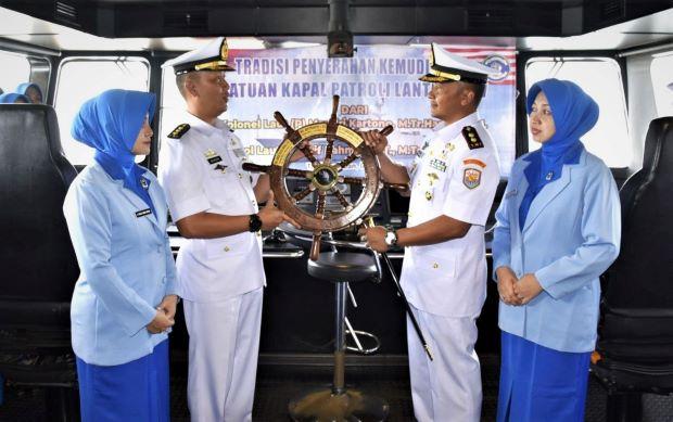 Letkol Arif Resmi Jabat Dansatrol Lantamal IV Batam Menggantikan Kolonel Mandri