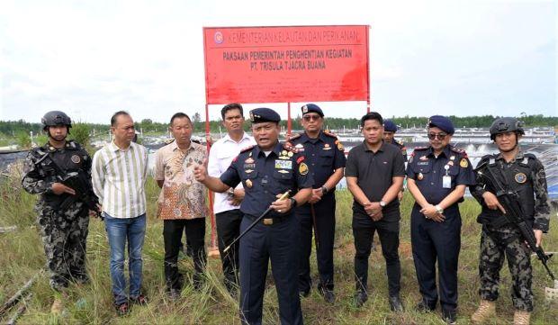 KKP Menyegel Tambak Udang PT TTB di Batam karena Pelanggaran Ketentuan Lingkungan