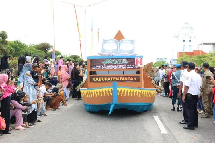 Bintan Usung Tema `Islam di Laut Melayu` pada Pawai Ta