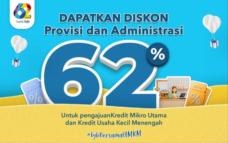 Sambut HUT Ke-62 bank bjb, Ada Banyak Program Promo dan Diskon Spesial