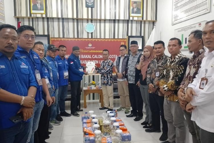 Partai Demokrat Susul NasDem Daftar Bacaleg ke KPU Lingga