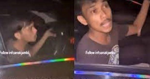 Viral, Polisi Gadungan Maki-maki dan Ancam Anggota Polres Batanghari Jambi