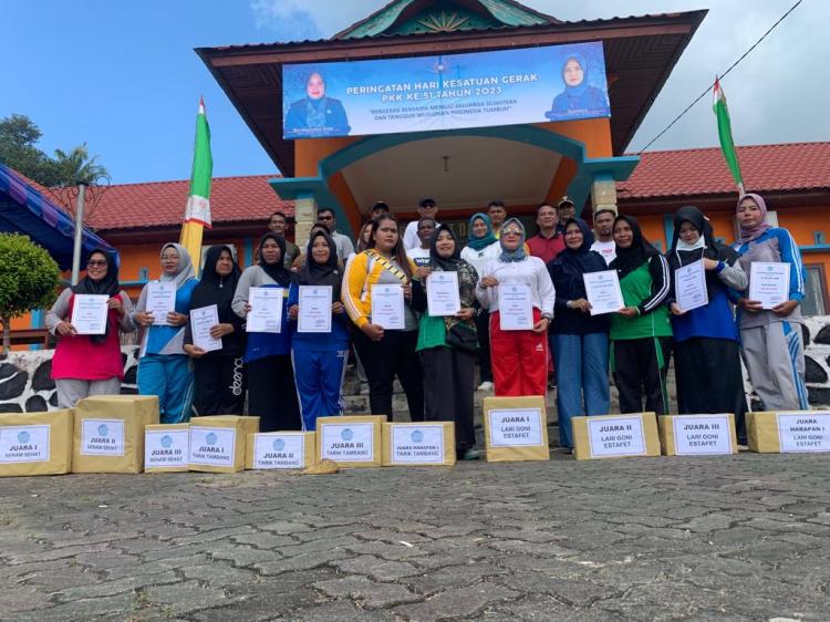 Beragam Lomba Meriahkan Peringatan HKG PKK ke-51 di Singkep Barat Lingga