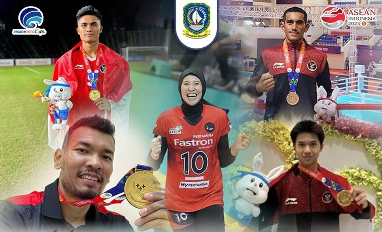 Daftar 5 Atlet Kepri Sukses Raih Medali di SEA Games Kamboja 2023