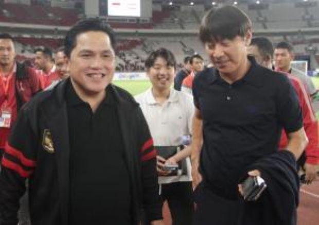 Shin Tae-yong Bakal Hengkang Usai Piala Asia, Ini Tanggapan Erick Thohir
