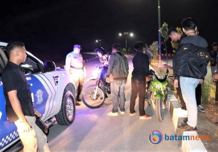 Terlibat Balap Liar, Polres Karimun Amankan 12 Sepeda Motor