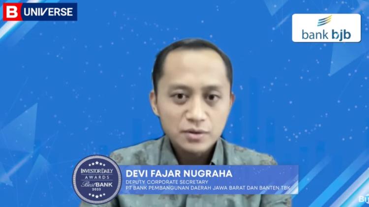 bank bjb Sabet Penghargaan Best Bank 2023 Majalah Investor