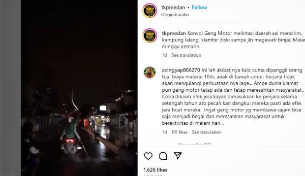Aksi Meresahkan! 6 Remaja Bawa Celurit dalam Konvoi di Kota Medan, Akhirnya Ditangkap Polisi