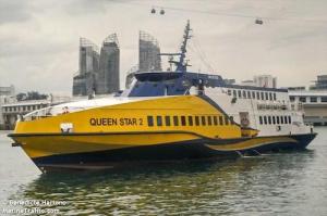 Kapal Ferry Queen Star 2 Terbakar di Perjalanan dari Singapura Menuju Batam: 62 Penumpang Selamat 