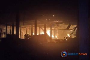 Pabrik Gambir di Kundur Barat Karimun Terbakar, Api Padam Setelah 2 Jam