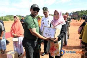 Kodim 0316/Batam Laksanakan TMMD ke-116 di kelurahan Sambau