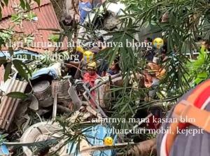 Mobil Molen Terjun ke Jurang di Batam, Sopir Terjepit dan Belum Bisa Dievakuasi