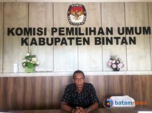 Pendaftaran Ditutup, Tiga Partai Politik Tak Ajukan Bacaleg ke KPU Bintan