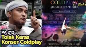 Ancaman Alumni PA 212 Terhadap Konser Coldplay di Jakarta, Bandara dan Stadion Akan Dikepung