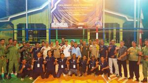 Camat Senayang Buka Turnamen Bola Voli Mamut Cup II dengan Semangat Sportivitas