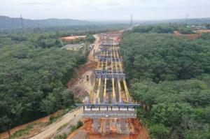 Progres Pesat Pembangunan Tol Padang-Pekanbaru Ruas Padang-Sicincin dan Bangkinang-Koto Kampar, Target Selesai 2024
