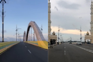 Menyusuri Jembatan I Dompak, Nikmati Keindahan Pemandangan Laut di Tanjungpinang