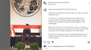 Viral! Pidato Inspiratif Pemuda Lombok Saat Meraih Gelar Doktor di AS Membuat Warganet Terharu