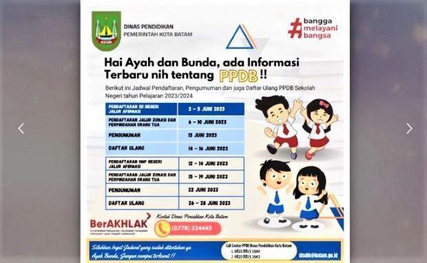 Uji Coba Sistem PPDB SD Negeri di Batam: Lebih 1.500 Orangtua Mendaftar dan Mengikuti Demo