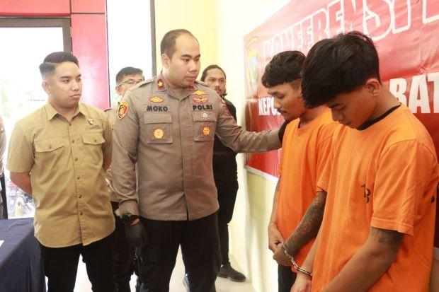 Dua Pelaku Jambret Ditangkap Polsek Batu Ampar,Beraksi di Depan Hotel Pasific Batam