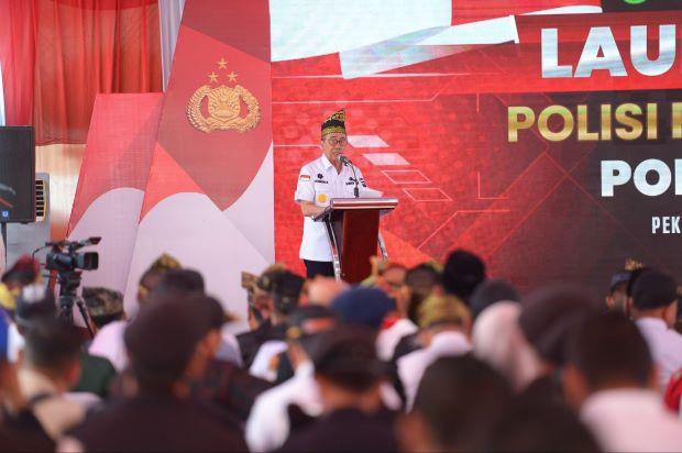 4.309 Polisi RW Disebar di Riau, Gubri Syamsuar: Ciptakan Ketenteraman dan Kualitas Hidup Masyarakat