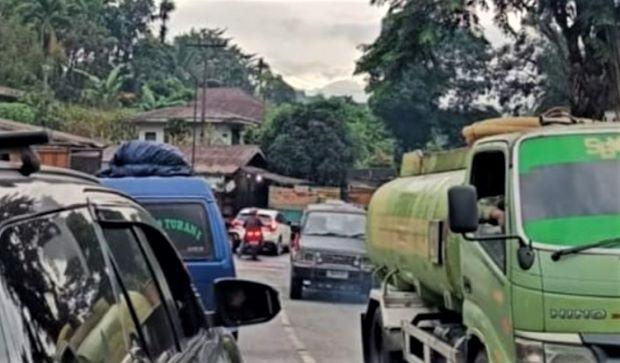 Kecelakaan Truk Jagung di Sibolangit, Jalur Medan-Berastagi Macet Parah