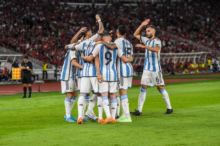 Timnas Indonesia Takluk 0-2 dari Argentina