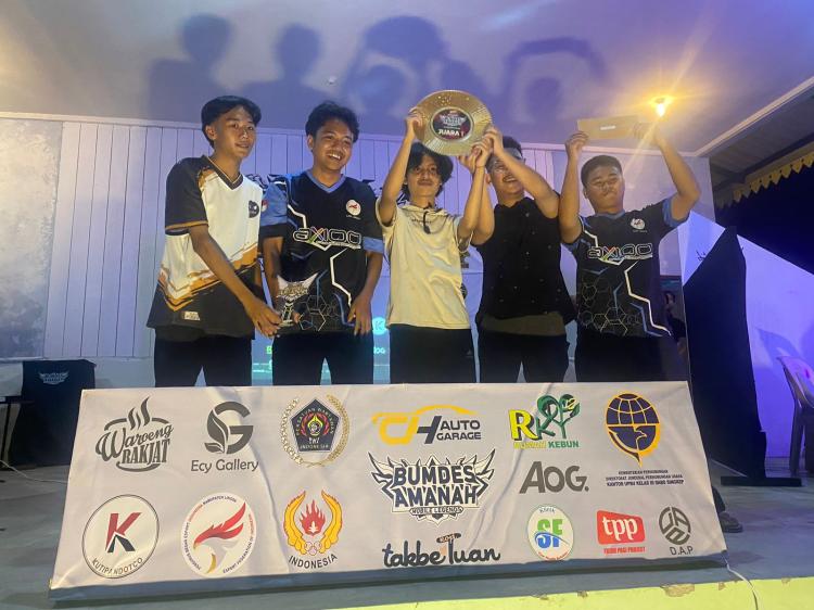 Menang Telak, SAVIOR Raih Juara Turnamen Mobile Legends BUMDes Amanah di Lingga