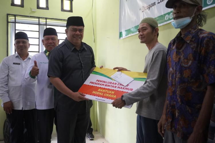 Baznas Bintan Salurkan Bantuan Semester I 2023Â Jelang Idul Adha