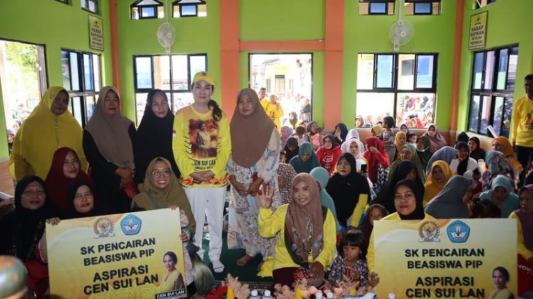 Cen Sui Lan Sosialisasikan Pencairan Beasiswa PIP 2023 di Kota Batam, 6.000 Pelajar Kepri Terima Bantuan