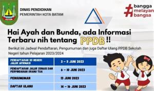 Banyak Pendaftar Jalur Afirmasi PPDB Batam Tingkat SD Tidak Memenuhi Syarat, Jalur Zonasi Dibuka Mulai Besok