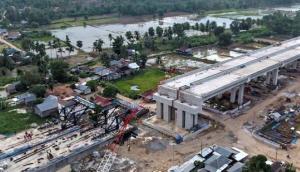Tol Betung - Palembang Mencapai Tahap Akhir Konstruksi, Target Agustus 2023 Beroperasi