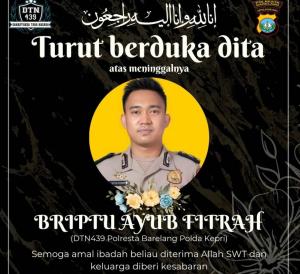 Innalillahi! Anggota Sabhara Polresta Barelang Meninggal di Tempat Akibat Tabrak Lari