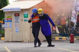 Kecelakaan Kerja di PT. PHR Riau, Seorang Pekerja Terkena Semprotan Api