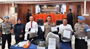Polresta Padang Berhasil Menangkap 92 Tersangka  Kasus Narkoba, Barang Bukit Sabu, Ganja dan Ekstasi
