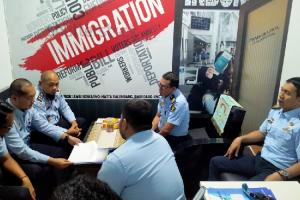 Survei IKM, Kantor Imigrasi Dabo Singkep Dapat Sorotan Positif dari Kanwil Kemenkumham Kepri