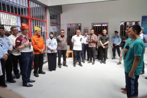 Kunker ke Kepri, Menteri Yasonna Sapa Warga Binaan Lapas Narkotika Kelas II Tanjungpinang
