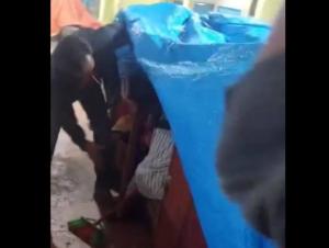 Warga Pasar Puan Maimun di Karimun Tangkap Seorang Pria Diduga Maling Tengah Malam