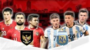 Laga Timnas Indonesia vs Argentina Akan Disiarkan Langsung di 37 Negara, Berikut Daftarnya dan Link Siaran Langsung