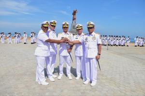 Laksma Tjatur Resmi Gantikan Laksma Kemas Jadi Komandan Lantamal IV Batam