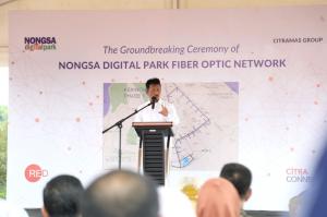 Groundbreaking Fiber Optik: Kepala BP Batam Dukung Akselerasi Ekonomi Digital 